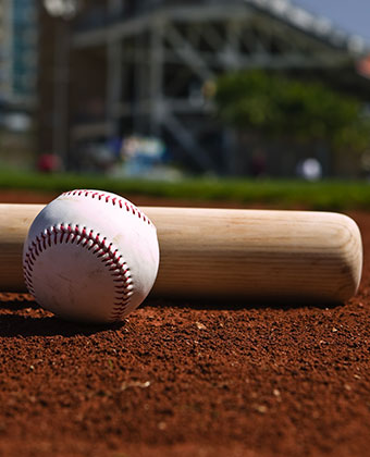 Baseball and bat